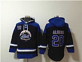 New York Mets #20 Pete Alonso Black Blue Ageless Must-Have Lace-Up Pullover Hoodie,baseball caps,new era cap wholesale,wholesale hats